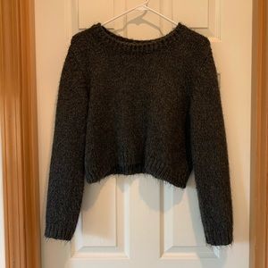 Grey Knitwear Sweater